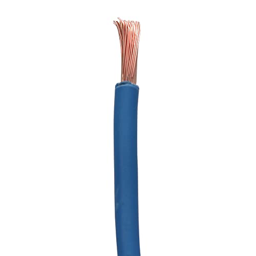 Cofan 51002554A Rollo de Cable, Azul, 1 x 1.5mm, 100 m
