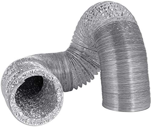 Hon&Guan - Tubo flexible de aluminio flexible (200 mm, 200 mm)